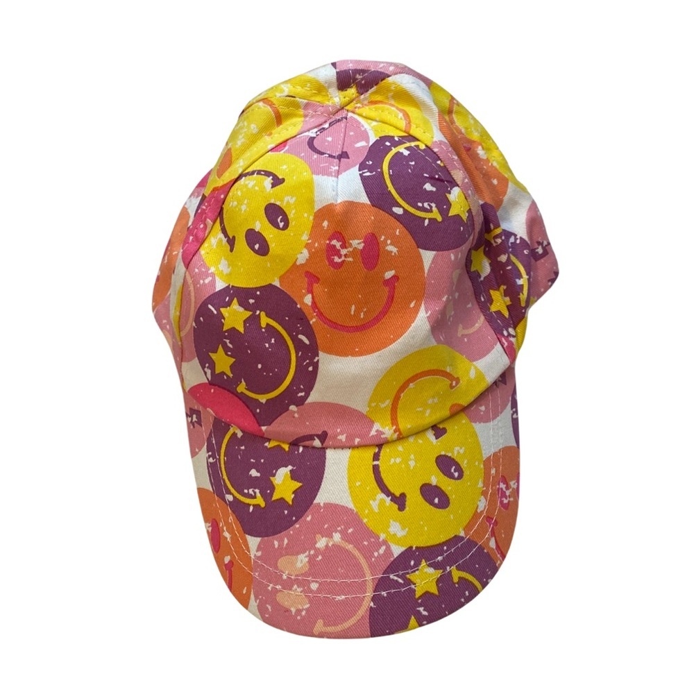 ⭐️3/$10⭐️NWT George Girls Smiley Face Hat⭐️